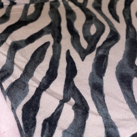 2 pc 6/12 & Headband Posh Peanut Koko Soft Pink Hues Zebra Twirl Dress LIKE NEW - Picture 10 of 13